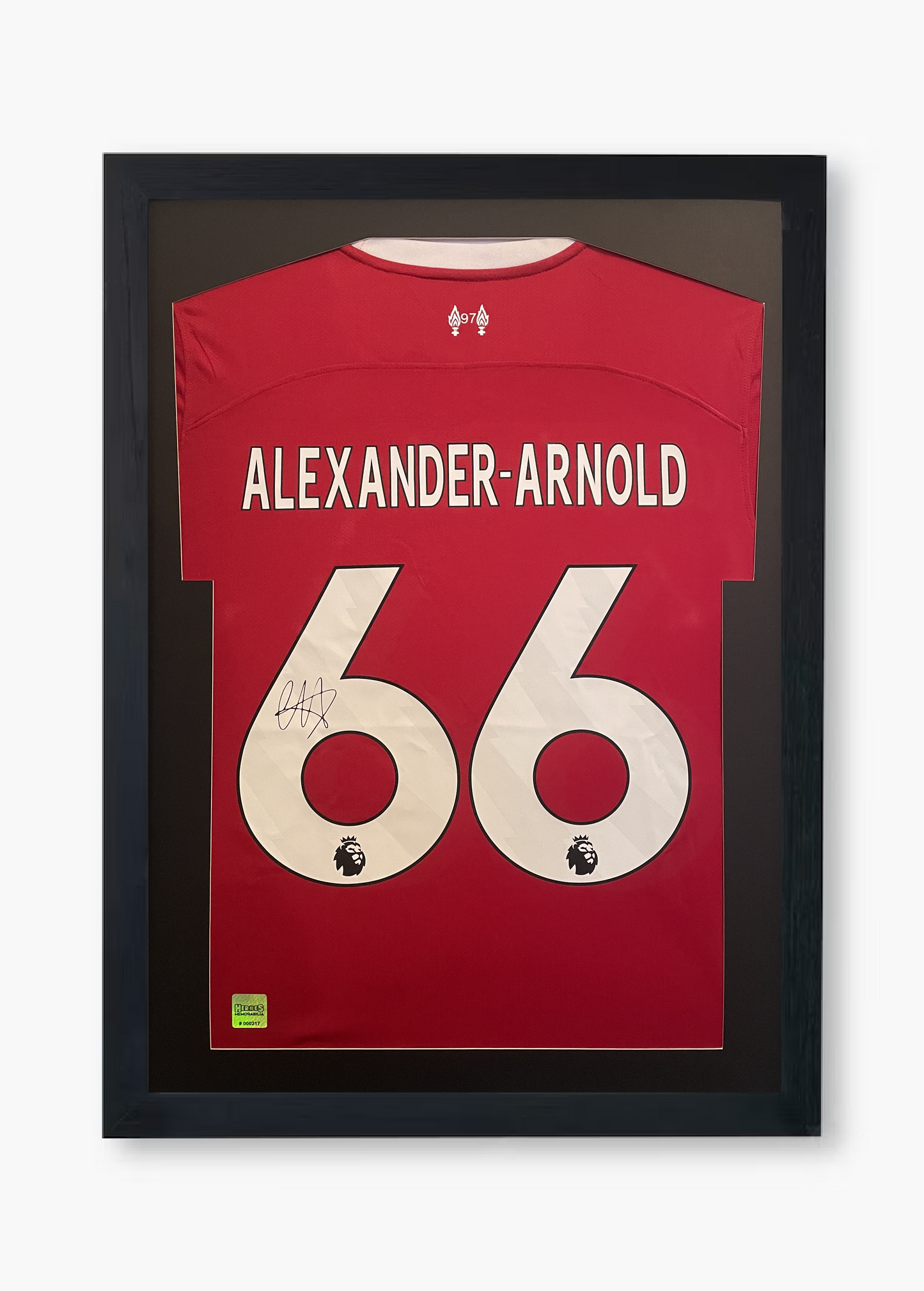 Trent Alexander-Arnold Signed Liverpool 2023/24 Framed Home Shirt with COA