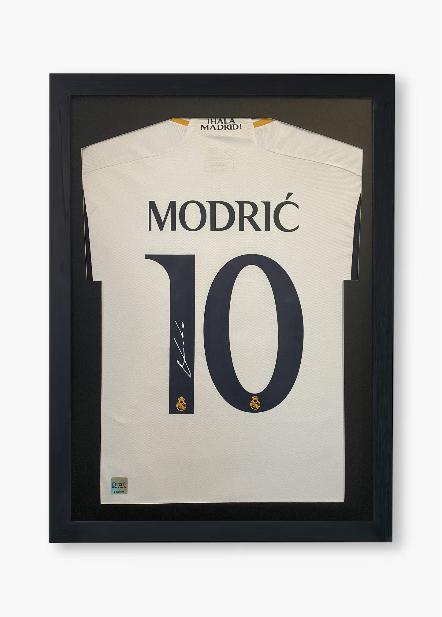 Luka Modric Signed Real Madrid 2023/24 Framed Home Shirt with COA